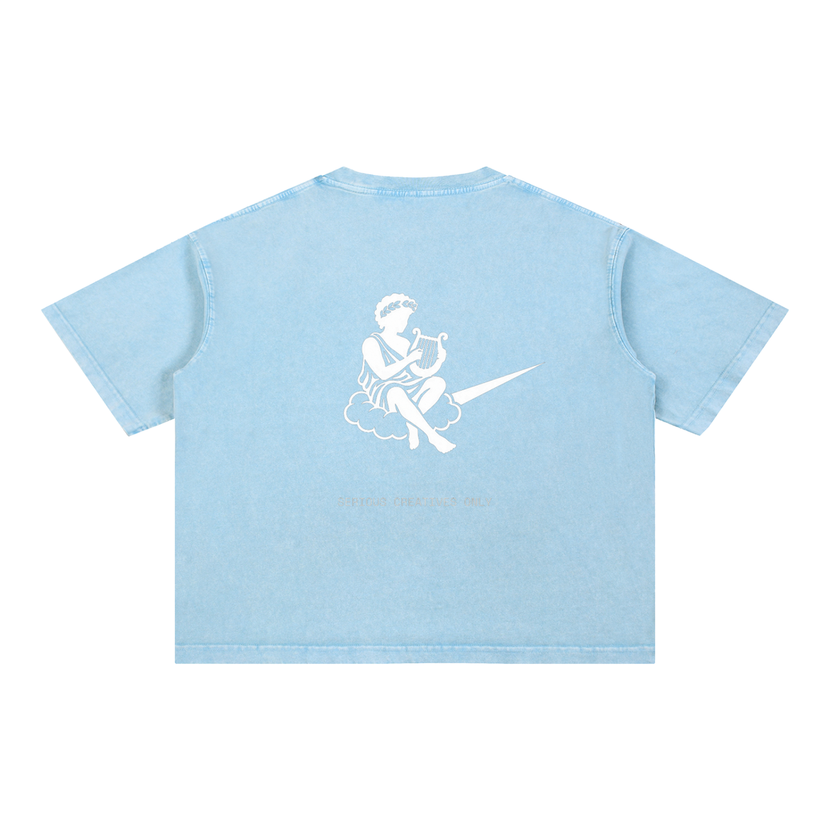 Mineral Wash Boxy Cotton T-Shirt