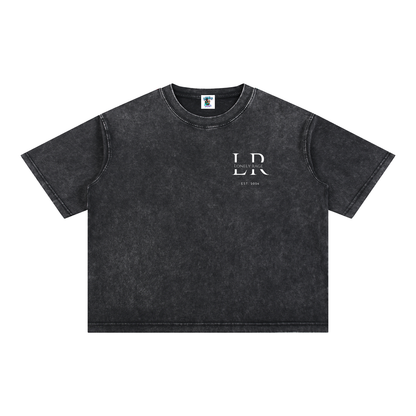 Mineral Wash Boxy Cotton T-Shirt